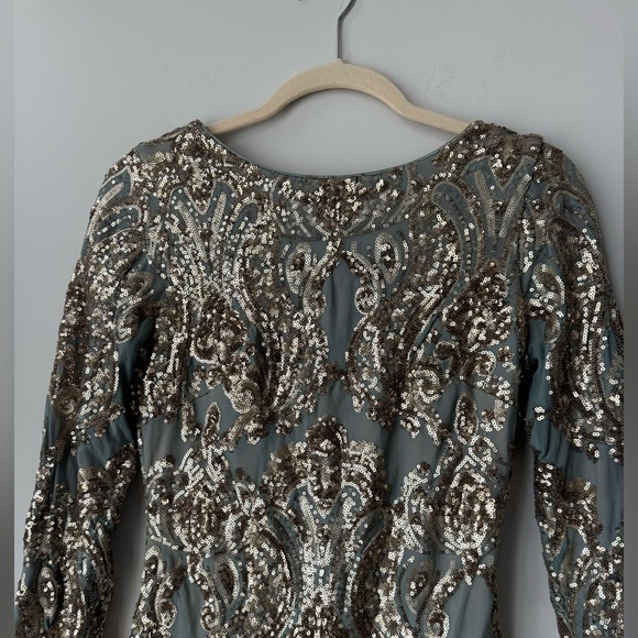 Dress The Population Lola Sequin Bodycon Dress, Size Small - Picture 5 of 7